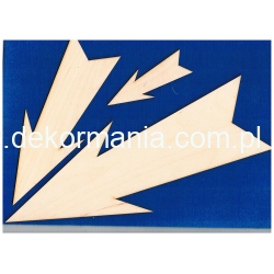 Strzałki 3szt    ( 30 x11    , 20 x7cm   , 10 x3,5 cm  )